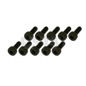 842025 Socket Head Cap Screw Black (M3x6) (10pcs)